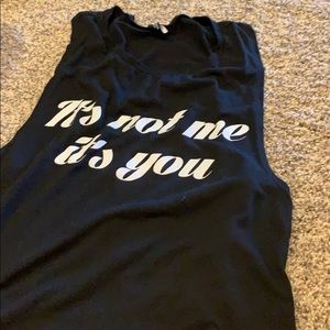 Used black tank